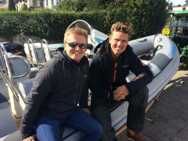 Rib Ride and Aled Jones